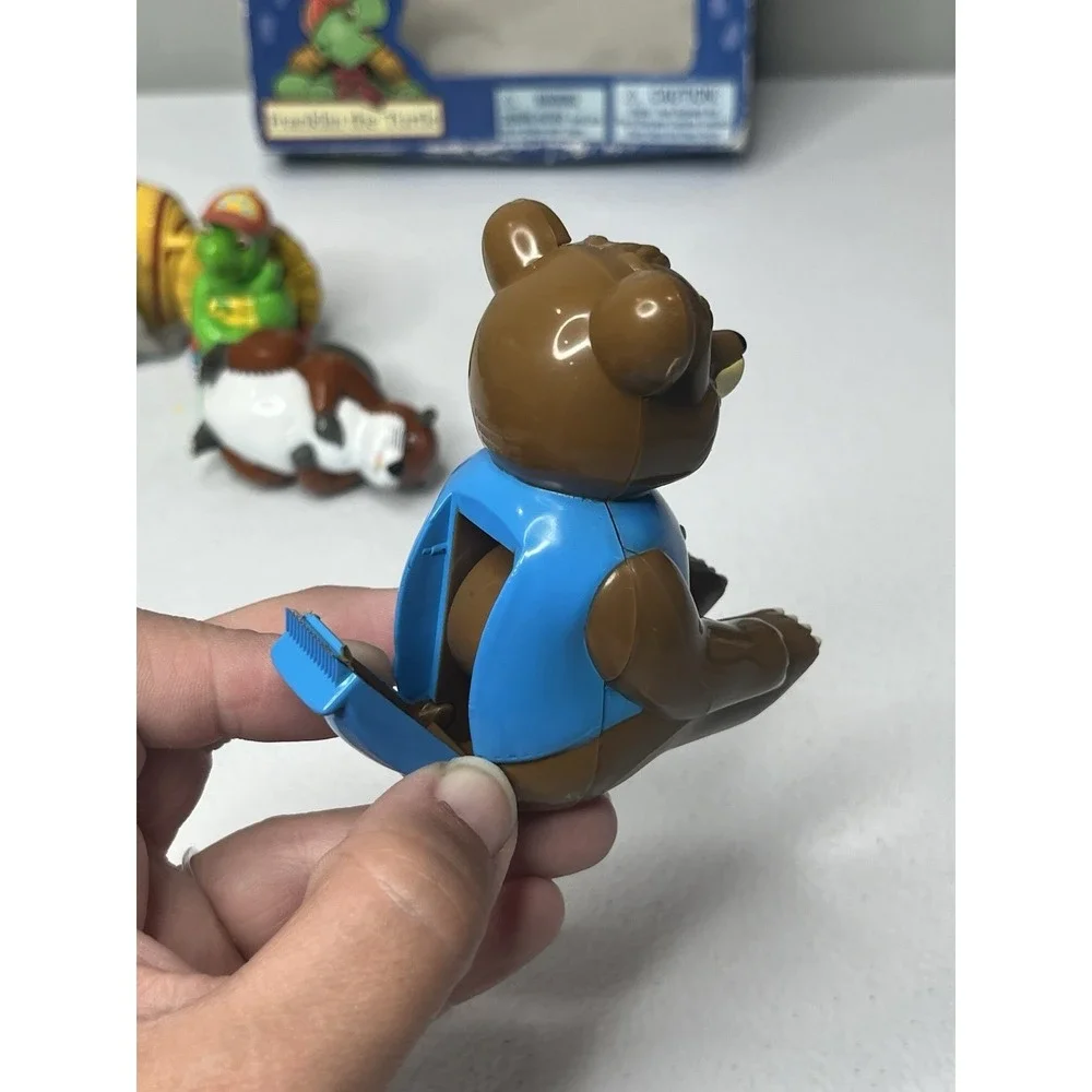 Vtg Franklin The Turtle Deluxe Desktop Set Tape Dispenser Pencil Sharpen Stapler